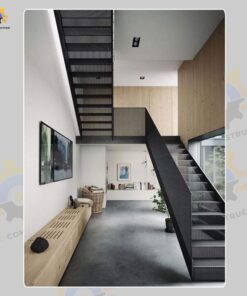 Mẫu cầu thang sắt QSC IRONSTAIRS-20