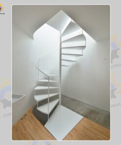 Mẫu cầu thang sắt QSC IRONSTAIRS-21