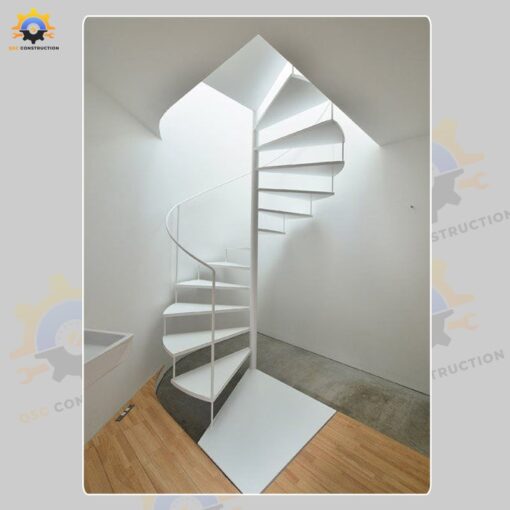 Mẫu cầu thang sắt QSC IRONSTAIRS-21