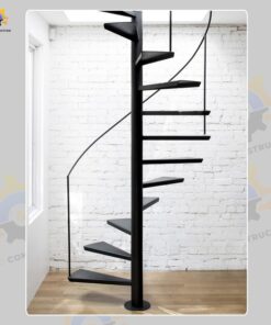 Mẫu cầu thang sắt QSC IRONSTAIRS-22