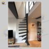 Mẫu cầu thang sắt QSC IRONSTAIRS-23