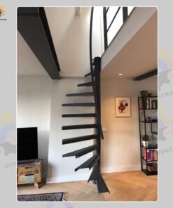 Mẫu cầu thang sắt QSC IRONSTAIRS-23