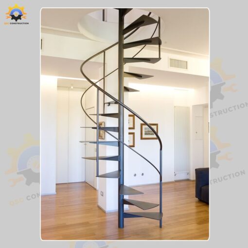 Mẫu cầu thang sắt QSC IRONSTAIRS-24