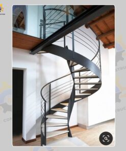 Mẫu cầu thang sắt QSC IRONSTAIRS-25
