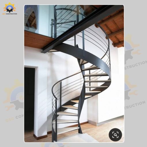 Mẫu cầu thang sắt QSC IRONSTAIRS-25
