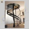 Mẫu cầu thang sắt QSC IRONSTAIRS-26