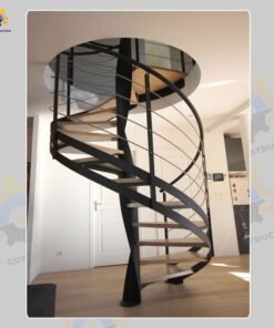 Mẫu cầu thang sắt QSC IRONSTAIRS-26