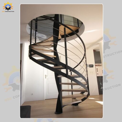 Mẫu cầu thang sắt QSC IRONSTAIRS-26