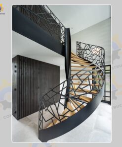 Mẫu cầu thang sắt QSC IRONSTAIRS-27