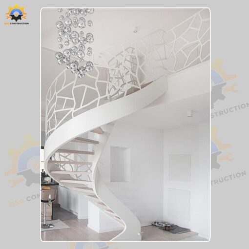 Mẫu cầu thang sắt QSC IRONSTAIRS-28