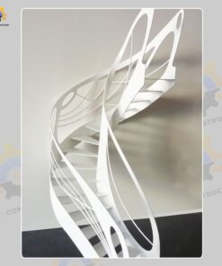 Mẫu cầu thang sắt QSC IRONSTAIRS-29