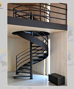 Mẫu cầu thang sắt QSC IRONSTAIRS-03