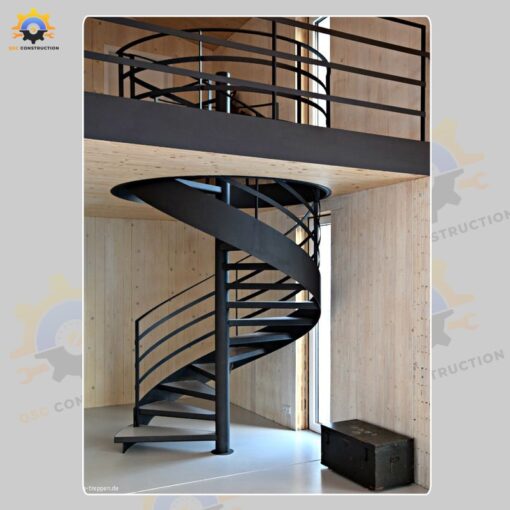 Mẫu cầu thang sắt QSC IRONSTAIRS-03
