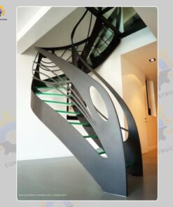 Mẫu cầu thang sắt QSC IRONSTAIRS-30