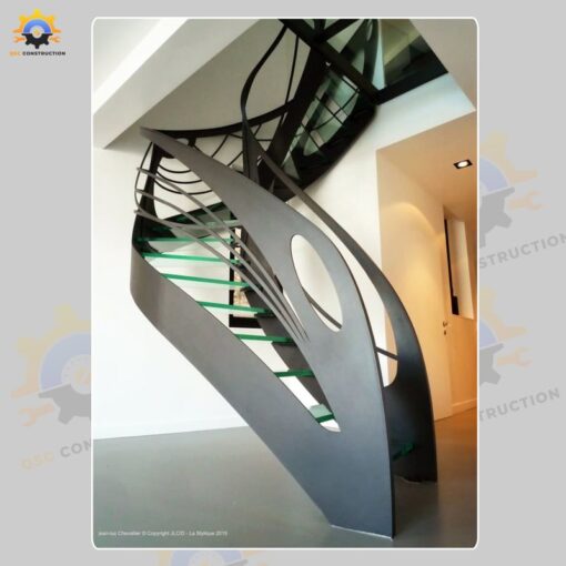 Mẫu cầu thang sắt QSC IRONSTAIRS-30