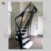 Mẫu cầu thang sắt QSC IRONSTAIRS-31