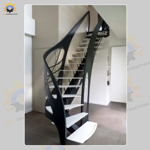 Mẫu cầu thang sắt QSC IRONSTAIRS-31