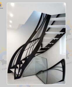 Mẫu cầu thang sắt QSC IRONSTAIRS-32