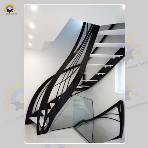 Mẫu cầu thang sắt QSC IRONSTAIRS-32