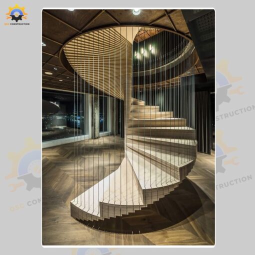 Mẫu cầu thang sắt QSC IRONSTAIRS-33