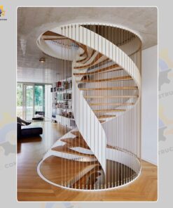 Mẫu cầu thang sắt QSC IRONSTAIRS-35