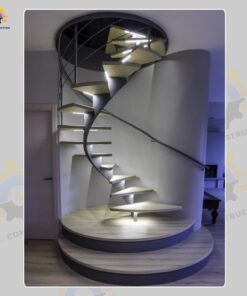 Mẫu cầu thang sắt QSC IRONSTAIRS-36