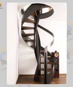 Mẫu cầu thang sắt QSC IRONSTAIRS-38
