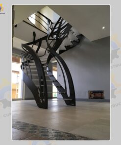 Mẫu cầu thang sắt QSC IRONSTAIRS-39