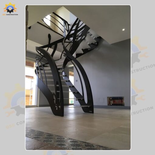 Mẫu cầu thang sắt QSC IRONSTAIRS-39