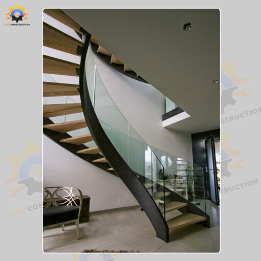 Mẫu cầu thang sắt QSC IRONSTAIRS-40