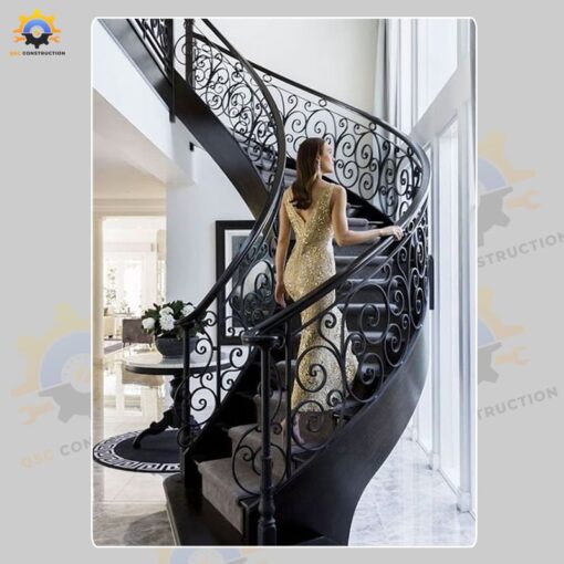 Mẫu cầu thang sắt QSC IRONSTAIRS-42
