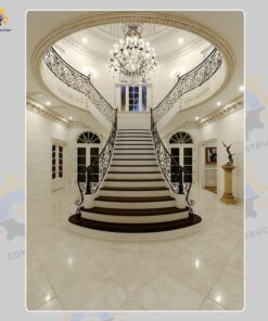 Mẫu cầu thang sắt QSC IRONSTAIRS-43