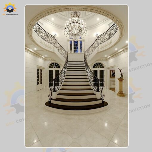 Mẫu cầu thang sắt QSC IRONSTAIRS-43