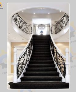 Mẫu cầu thang sắt QSC IRONSTAIRS-44