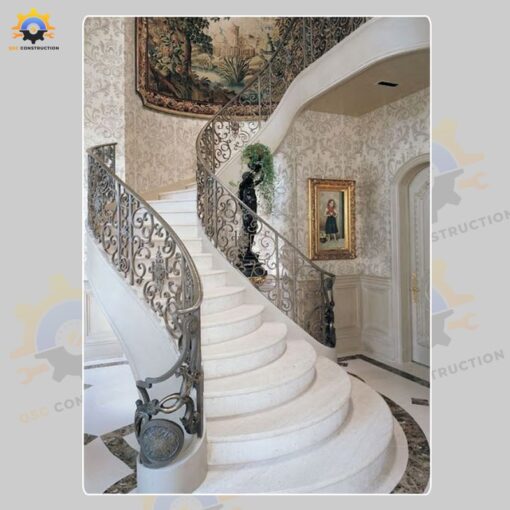 Mẫu cầu thang sắt QSC IRONSTAIRS-46