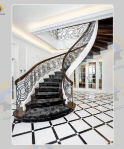 Mẫu cầu thang sắt QSC IRONSTAIRS-49