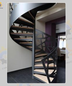 Mẫu cầu thang sắt QSC IRONSTAIRS-05