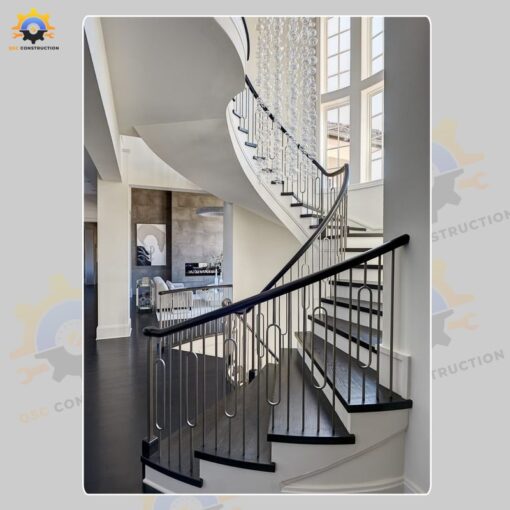 Mẫu cầu thang sắt QSC IRONSTAIRS-50