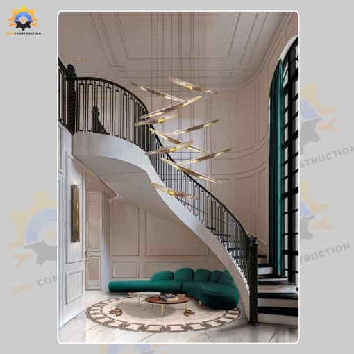 Mẫu cầu thang sắt QSC IRONSTAIRS-52