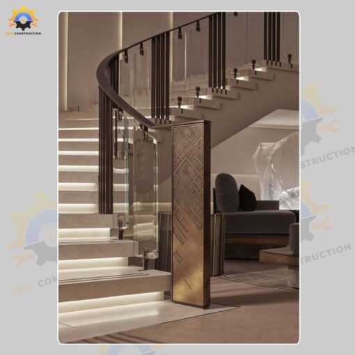Mẫu cầu thang sắt QSC IRONSTAIRS-54