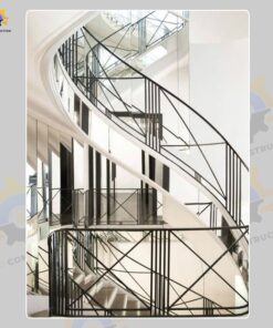 Mẫu cầu thang sắt QSC IRONSTAIRS-55