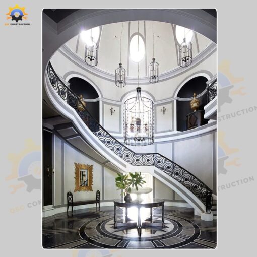 Mẫu cầu thang sắt QSC IRONSTAIRS-57
