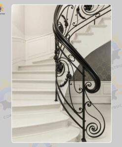 Mẫu cầu thang sắt QSC IRONSTAIRS-58