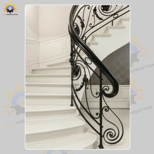 Mẫu cầu thang sắt QSC IRONSTAIRS-58