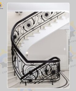 Mẫu cầu thang sắt QSC IRONSTAIRS-59