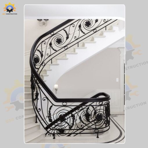 Mẫu cầu thang sắt QSC IRONSTAIRS-59