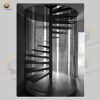 Mẫu cầu thang sắt QSC IRONSTAIRS-62