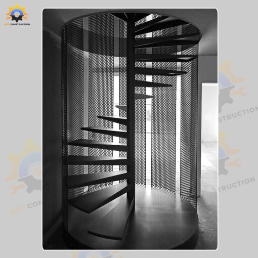 Mẫu cầu thang sắt QSC IRONSTAIRS-62