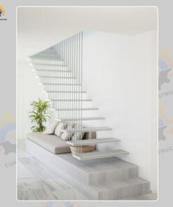 Mẫu cầu thang sắt QSC IRONSTAIRS-65