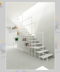 Mẫu cầu thang sắt QSC IRONSTAIRS-66